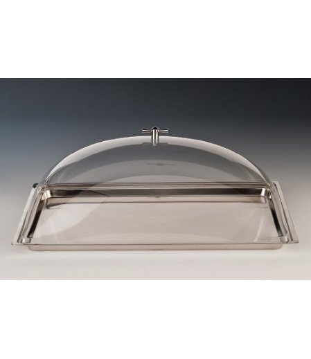 ÇELİK Tepsili Muhafaza Kabı Düz Kapak / KÜÇÜK 44,5 X 29 XH: 18 cm