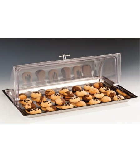 Polikarbonat Rolltop KAPAKLI Muhafaza KABI / KÜÇÜK 18/10 44 x 28 XH: 17 cm