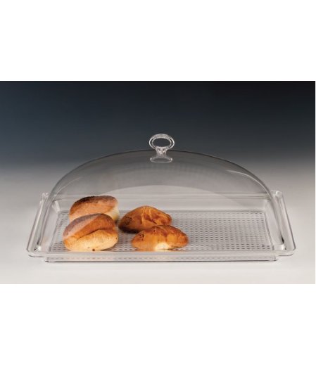 polikarbonat Tepsili Muhafaza KABI / KÜÇÜK 43,5 X 28 XH: 14 cm