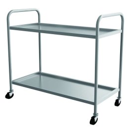 İki Katlı Paslanmaz Servis Arabası